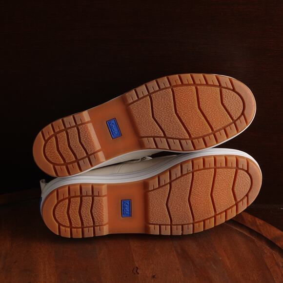 Keds Shoes Womens Size 7 Cream Mary Jane Canvas Platform Sneakers Casual Neutral - Picture 8 of 13